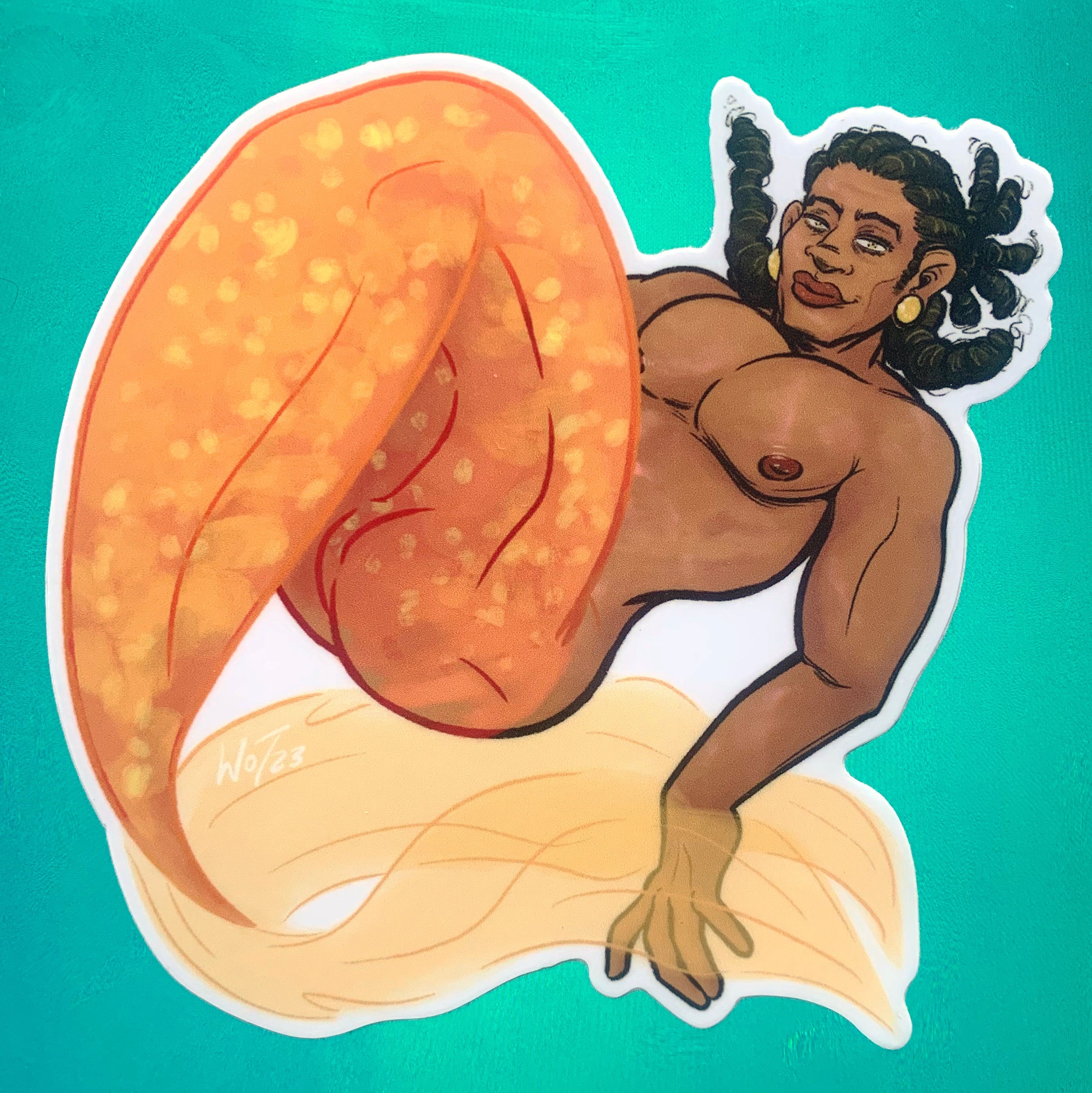 Cyrano Cryptid Sticker