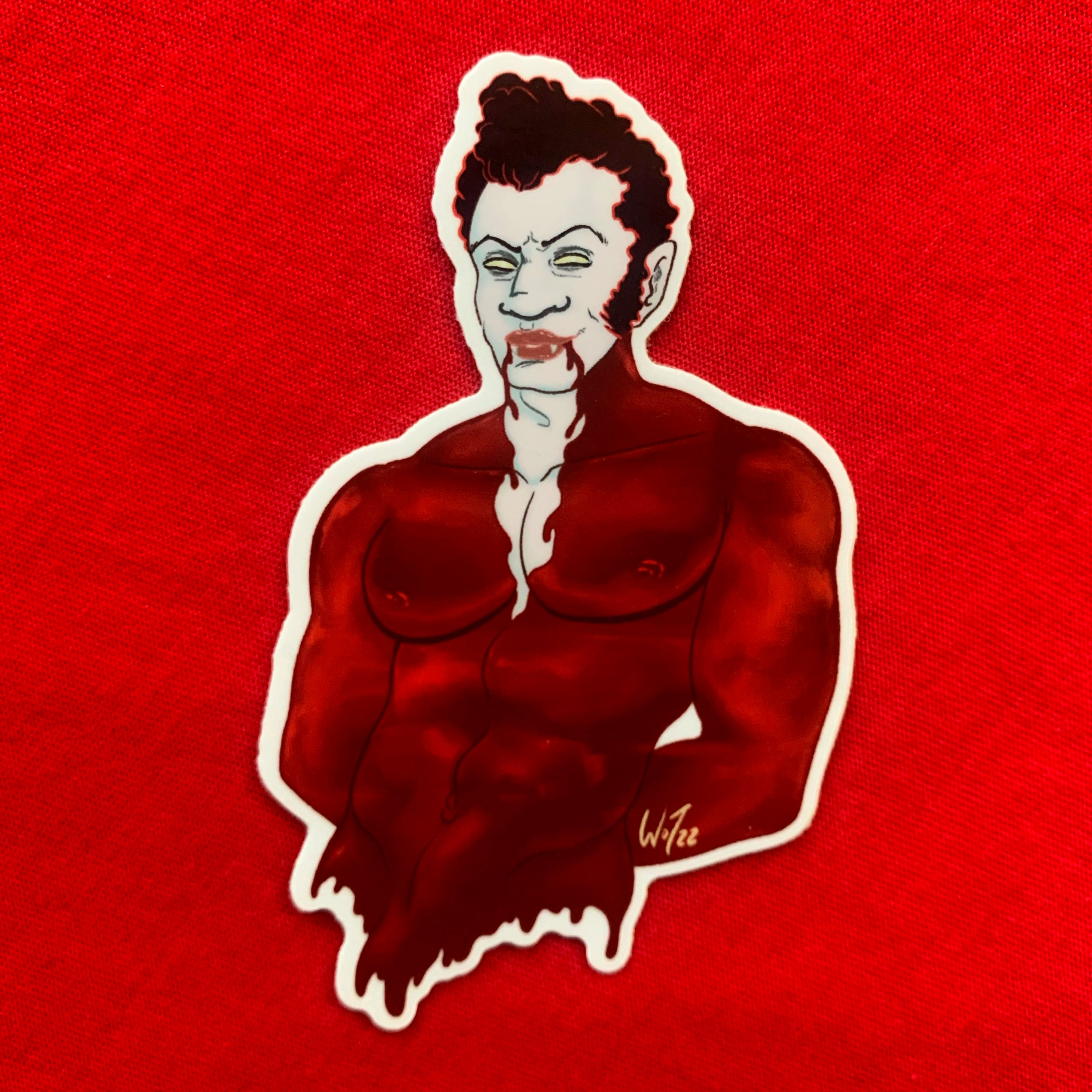Blood Vamp Sticker