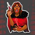 Acid Queen Screen Icon Sticker