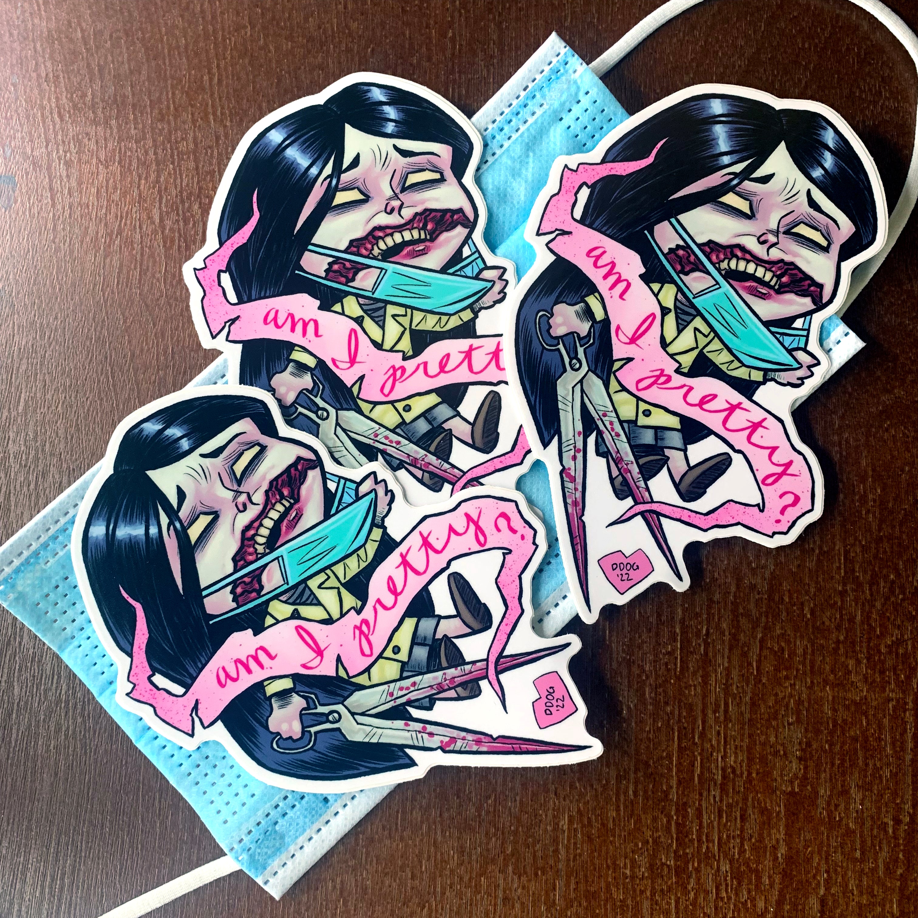 Am I Pretty? Sticker