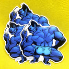 Beast Buns Sticker