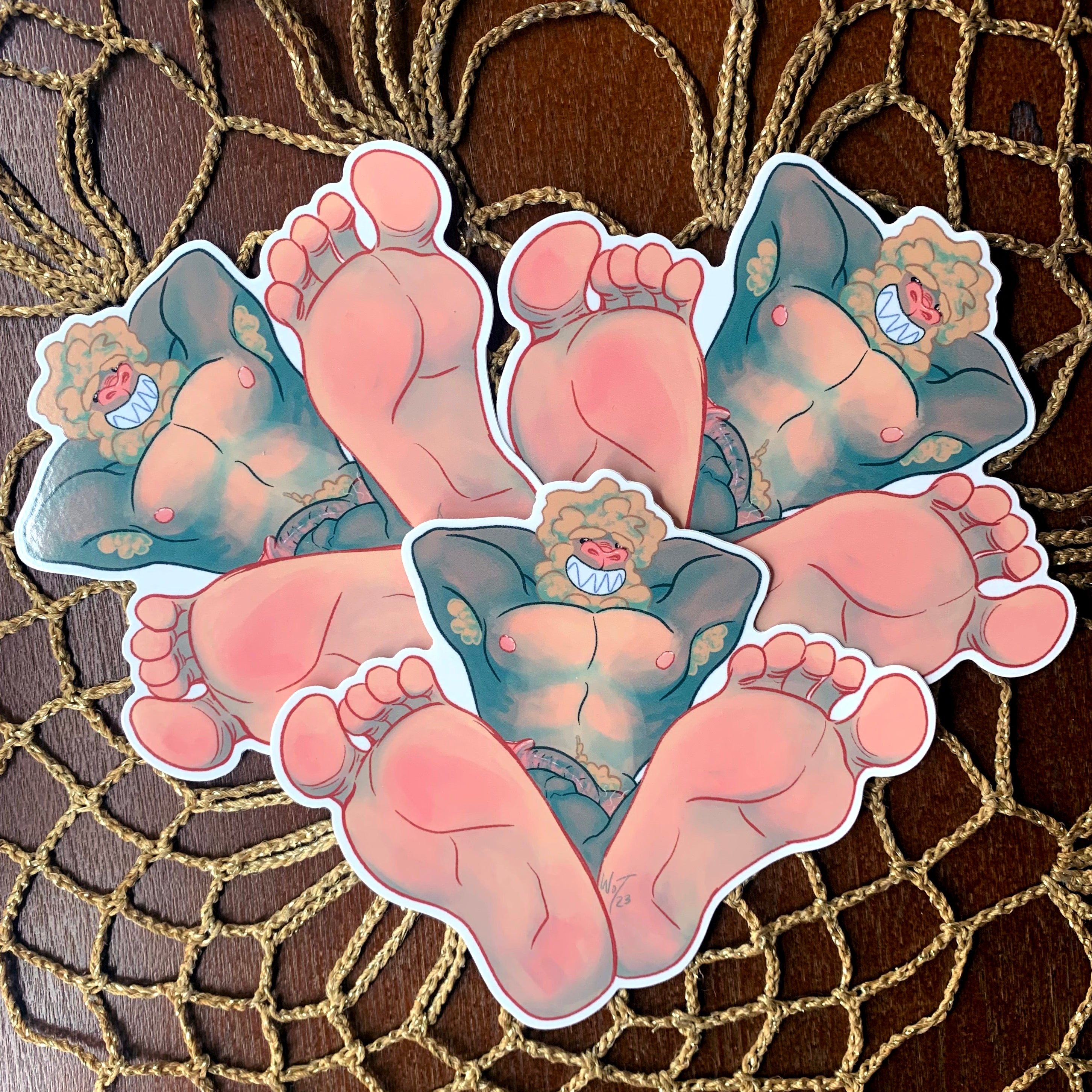 Bigfoot Cryptid Sticker