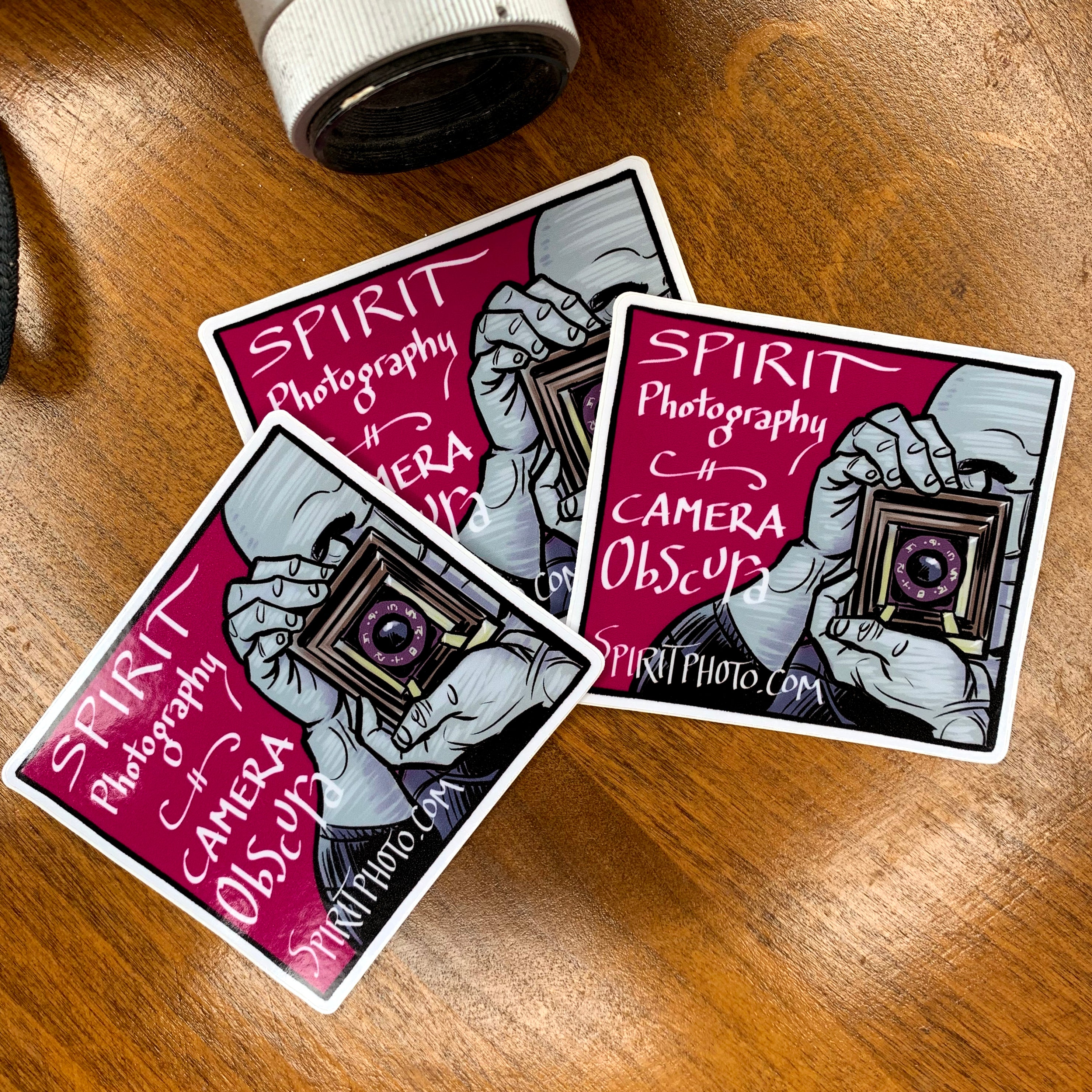 Camera Obscura Sticker