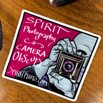 Camera Obscura Sticker