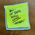 Cat Dead Sticker