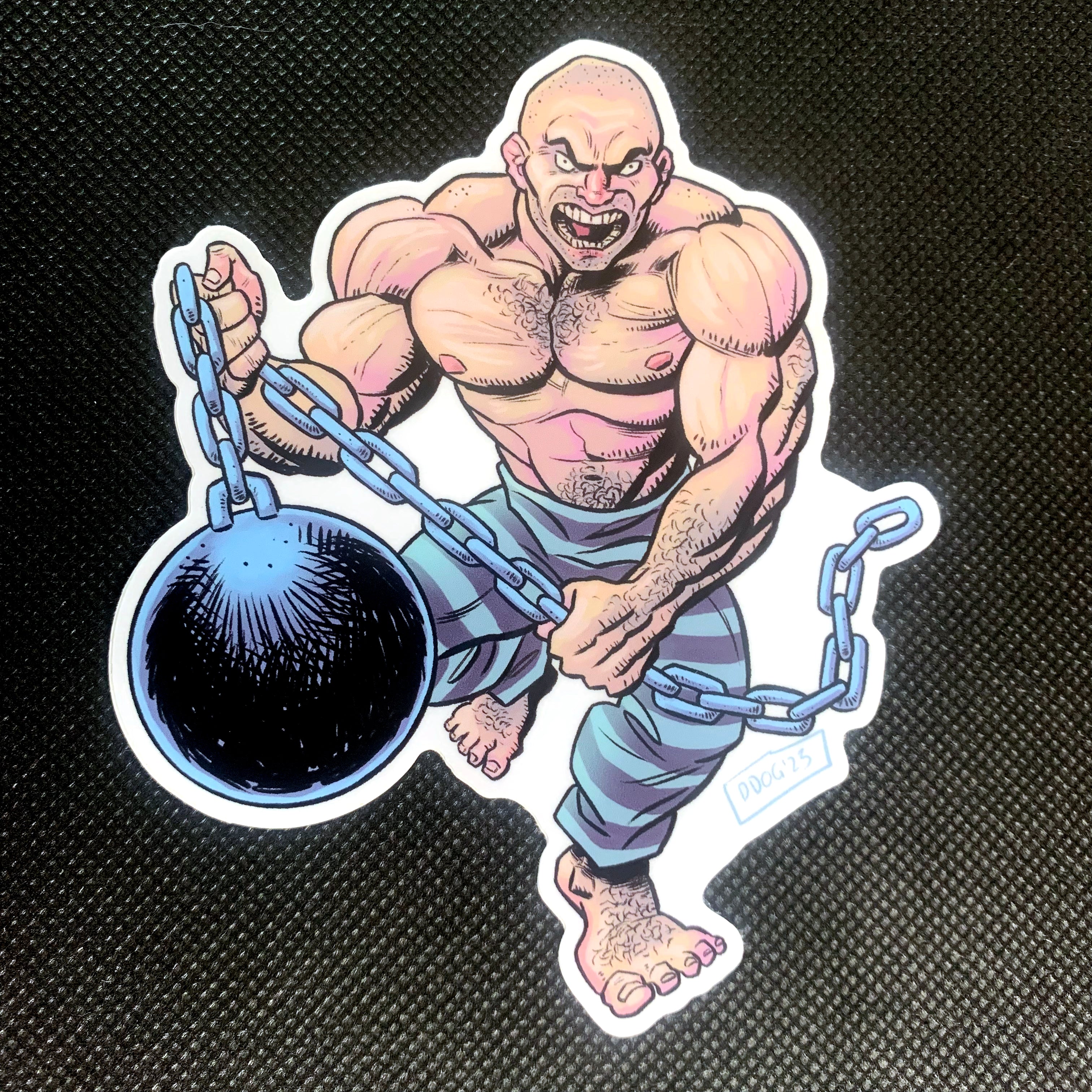 Crusher Sticker