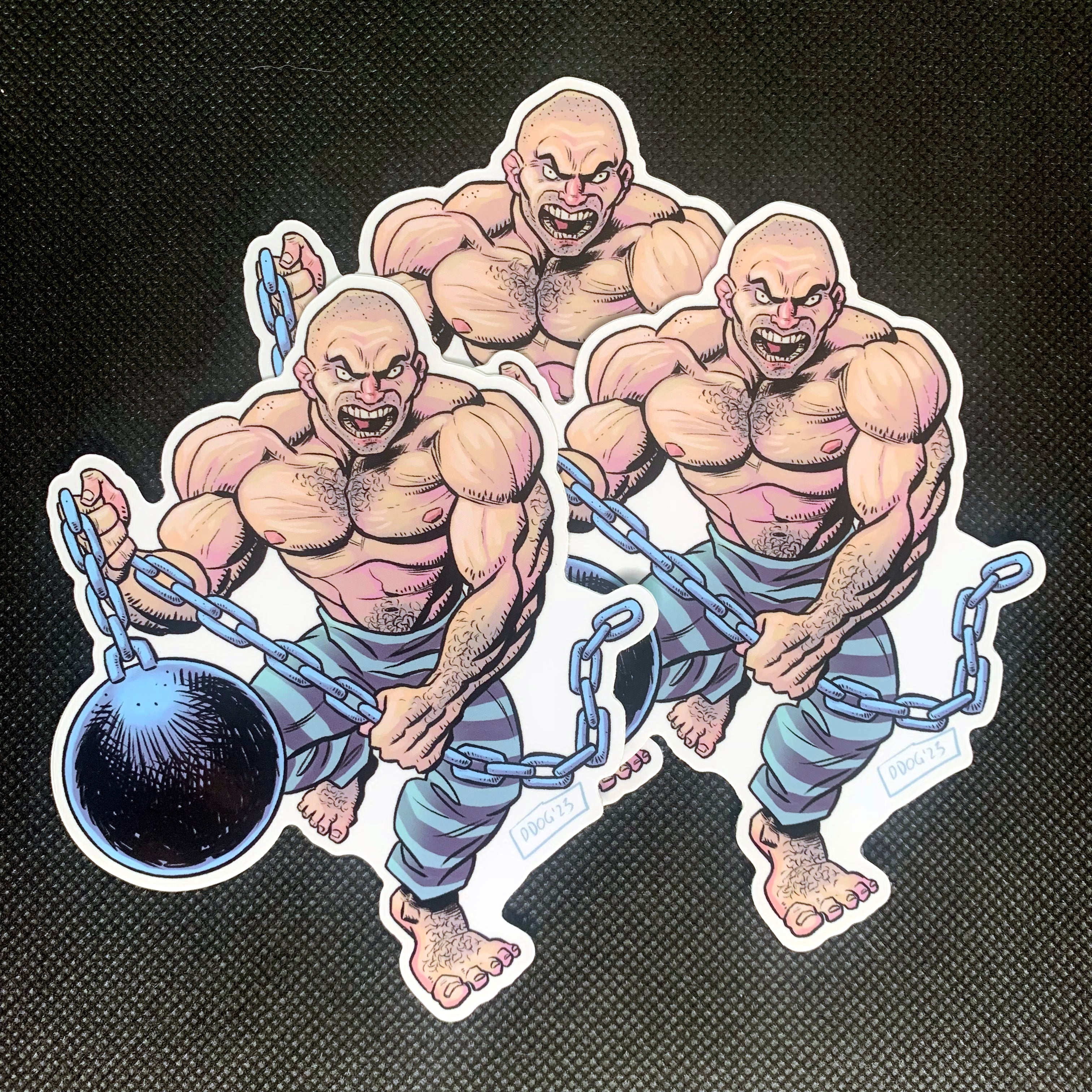 Crusher Sticker