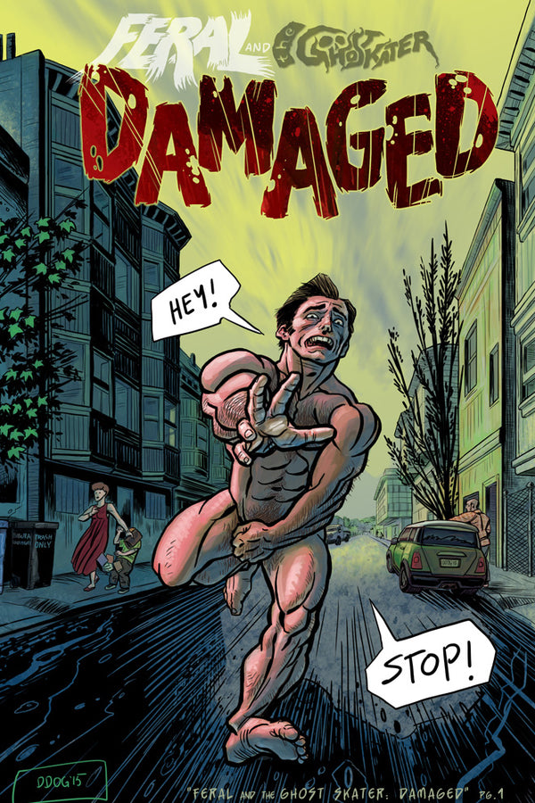Feral and the Ghost Skater: DAMAGED (Digital Edition / PDF)