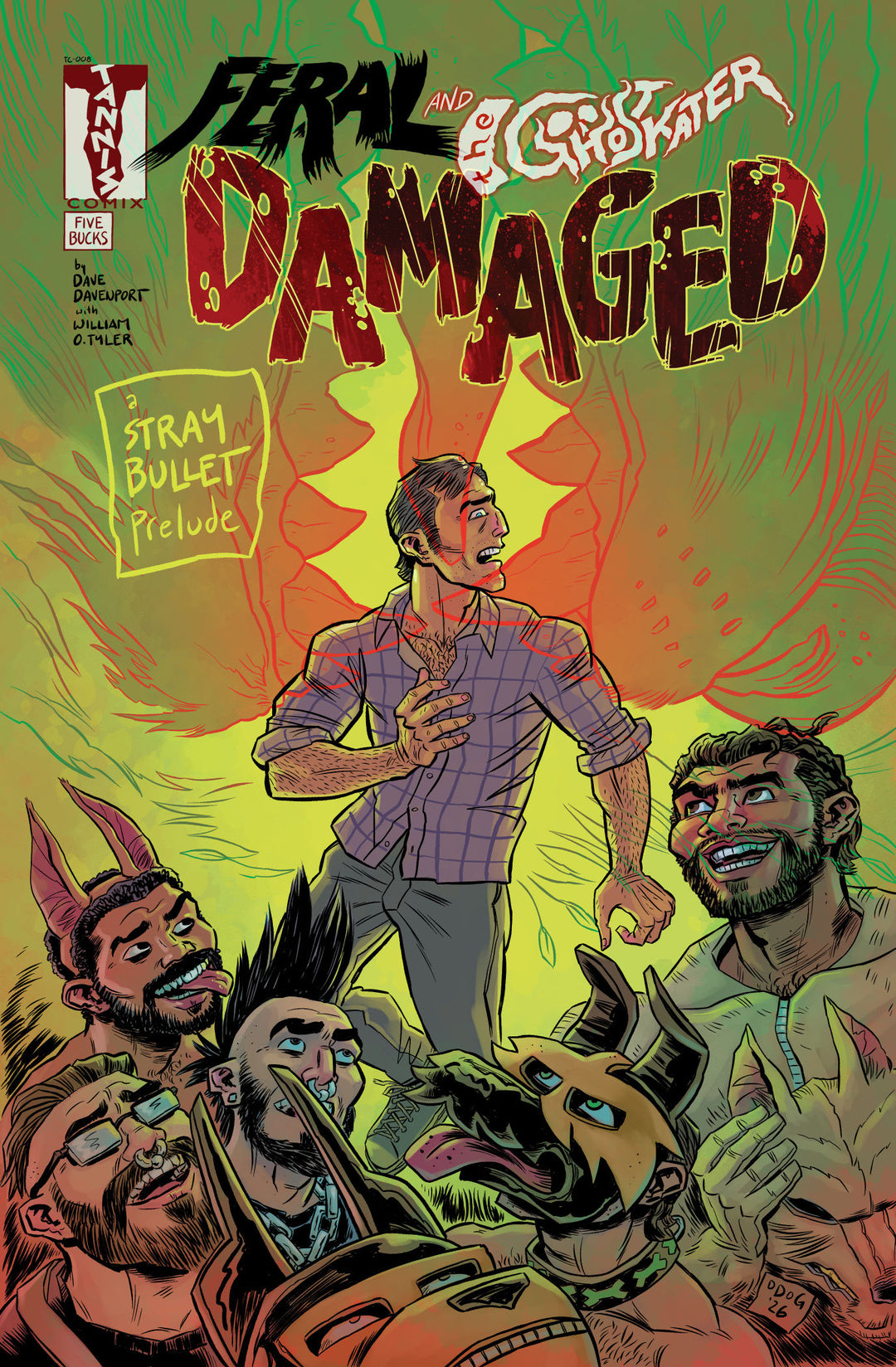 Feral and the Ghost Skater: DAMAGED (Second Printing)