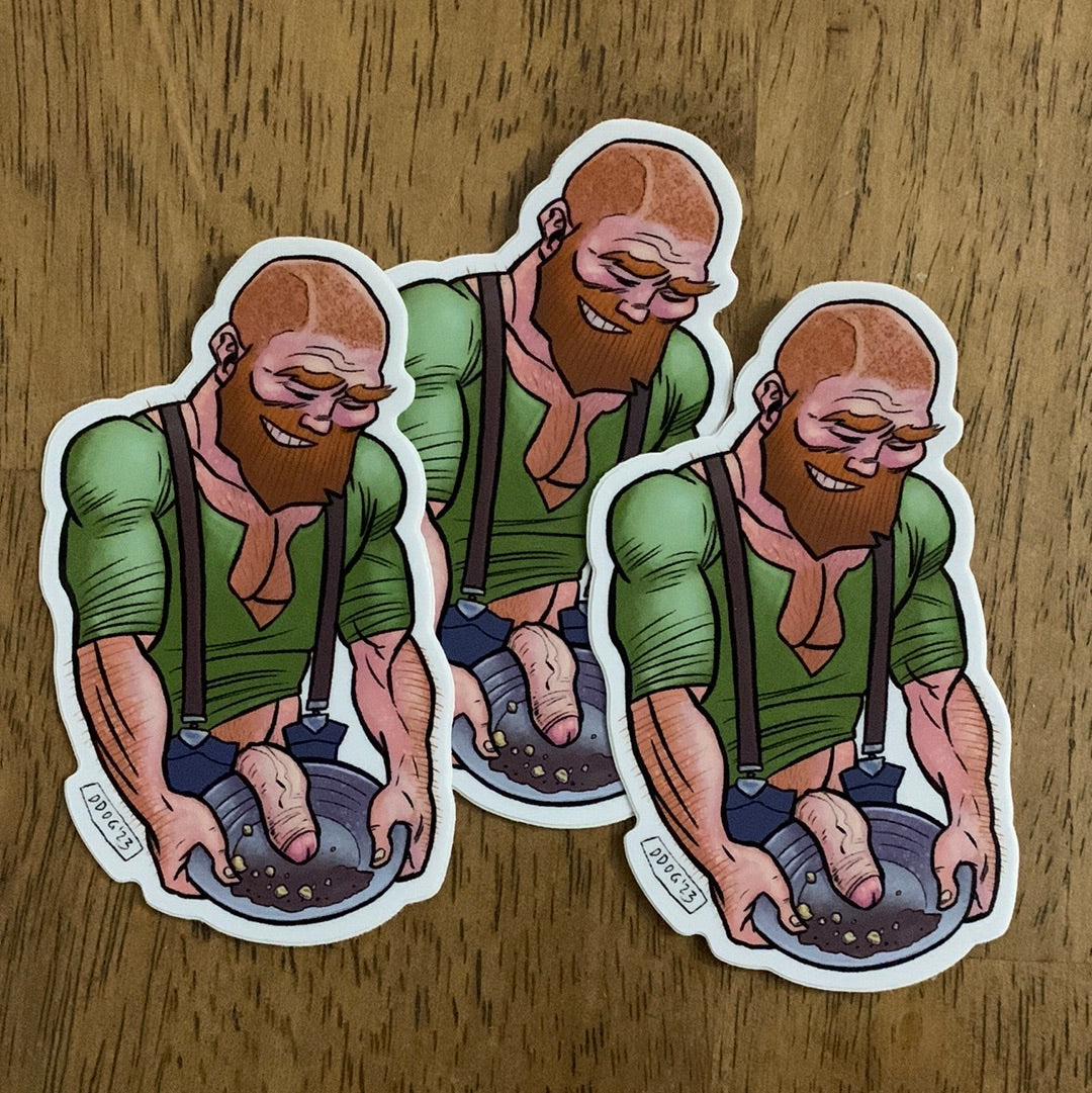 Golden Nuggets Sticker