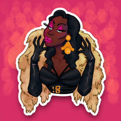 Mistress Elektra Screen Icon Sticker