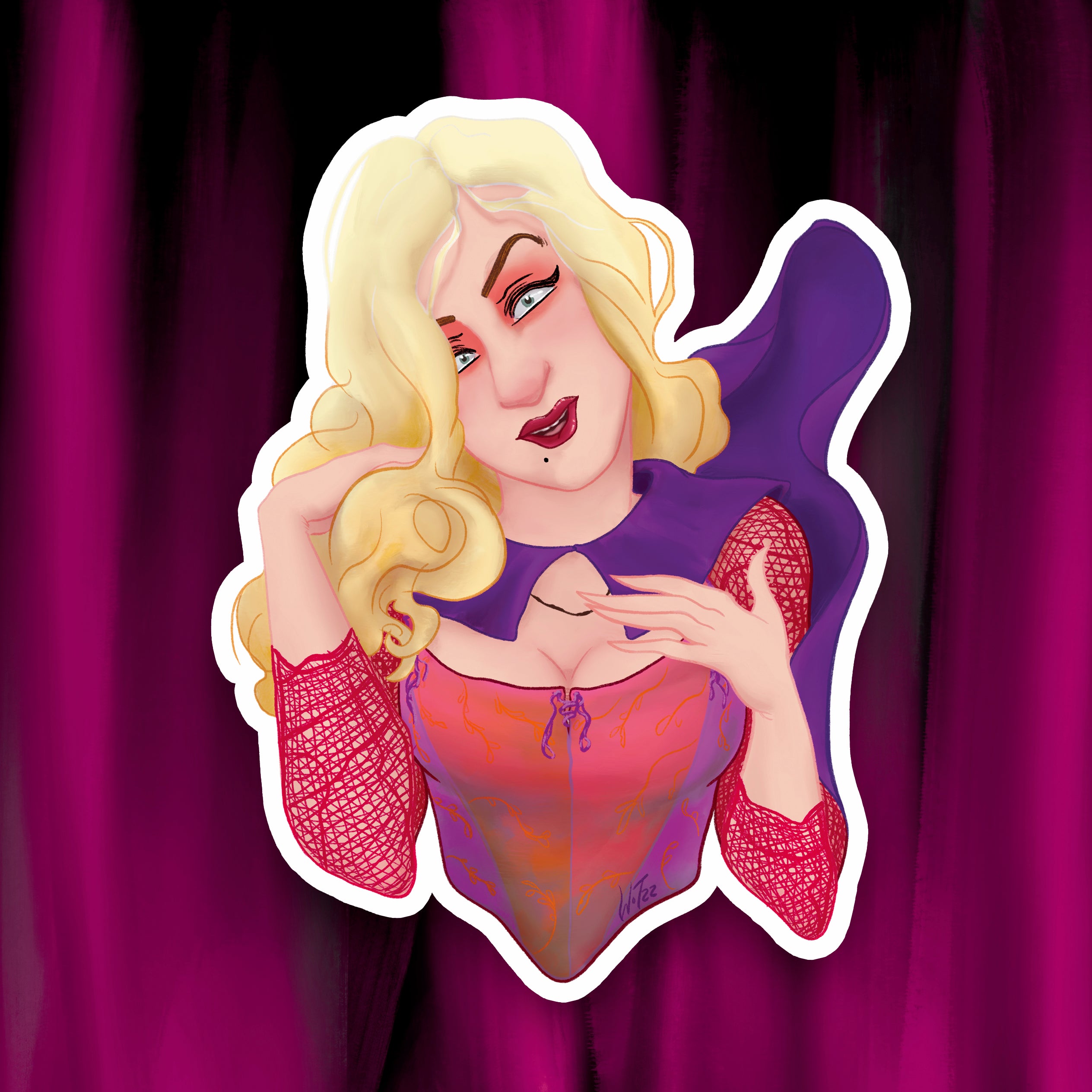 Sarah Sanderson Screen Icon Sticker