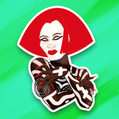 Vamp Katrina Screen Icon Sticker