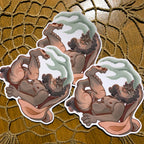 Jackalope Cryptid Sticker