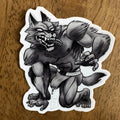 Jockstrap Feral Sticker