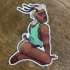 Jon Deer Cryptid Sticker