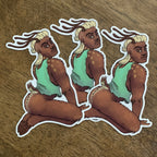 Jon Deer Cryptid Sticker