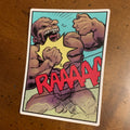 Kong Chest Beater Sticker