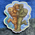Make Love, Not War of the Gargantuas Sticker