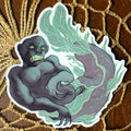 Fiji Mermaid Cryptid Sticker
