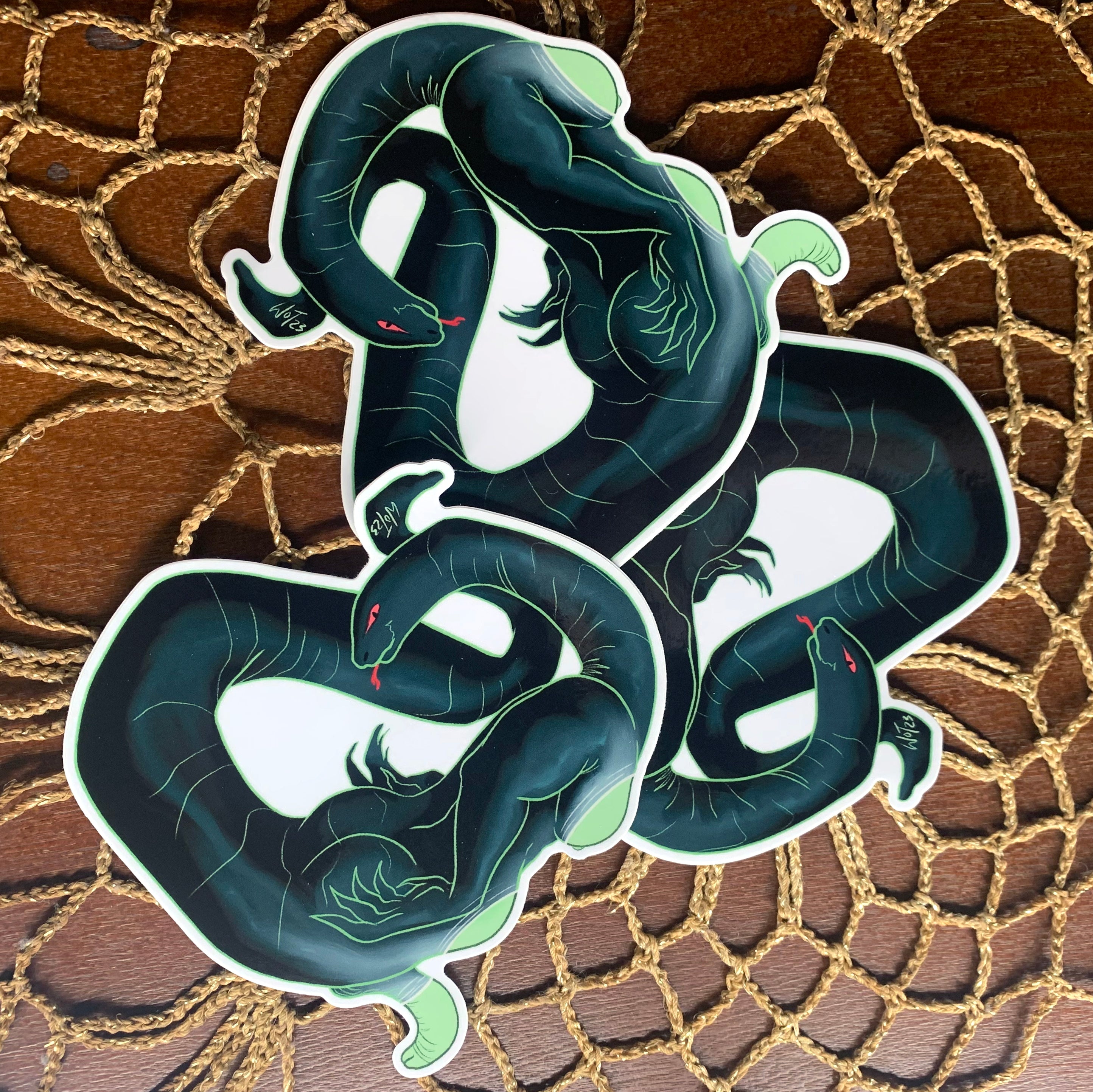 Nessie Cryptid Sticker