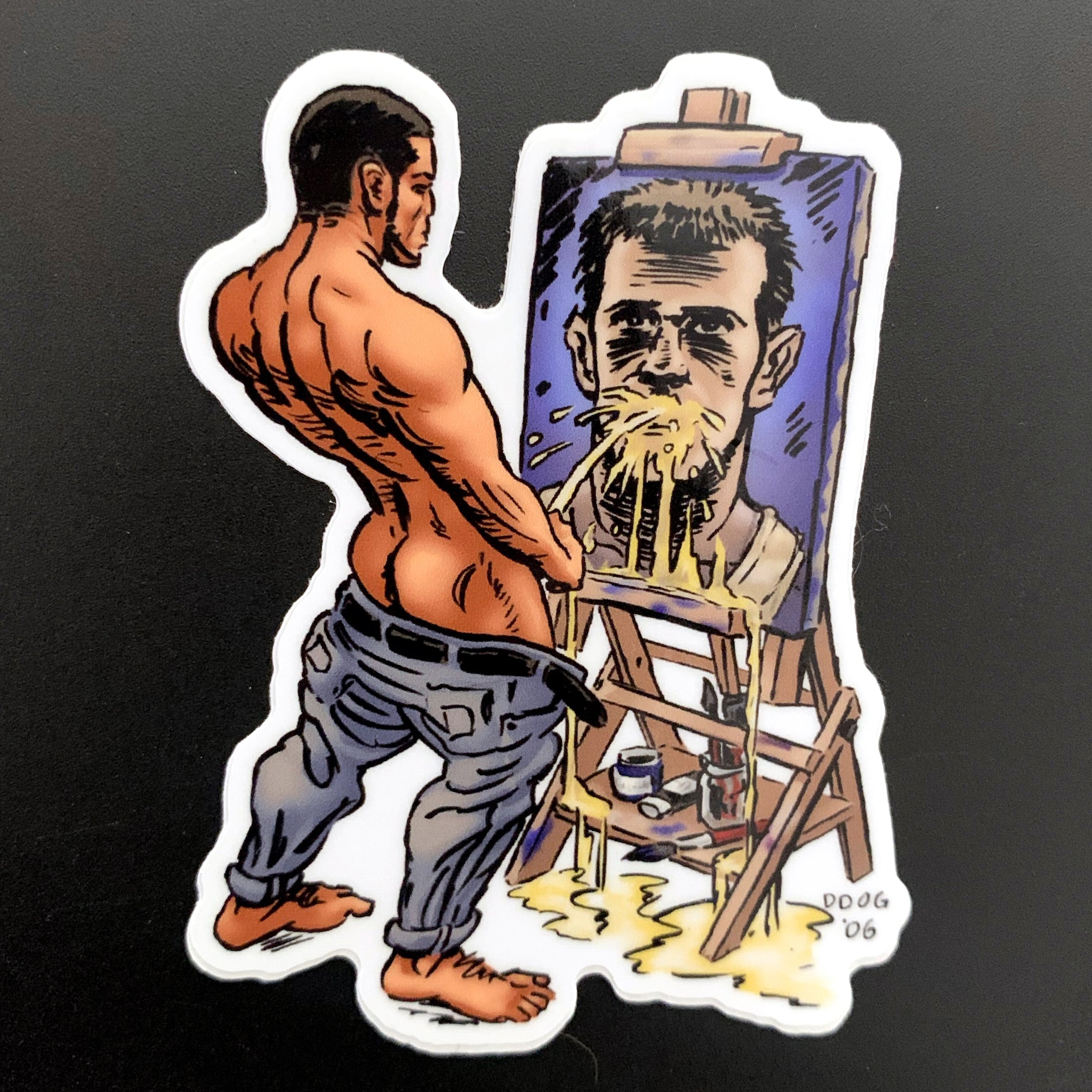 Pisser Sticker