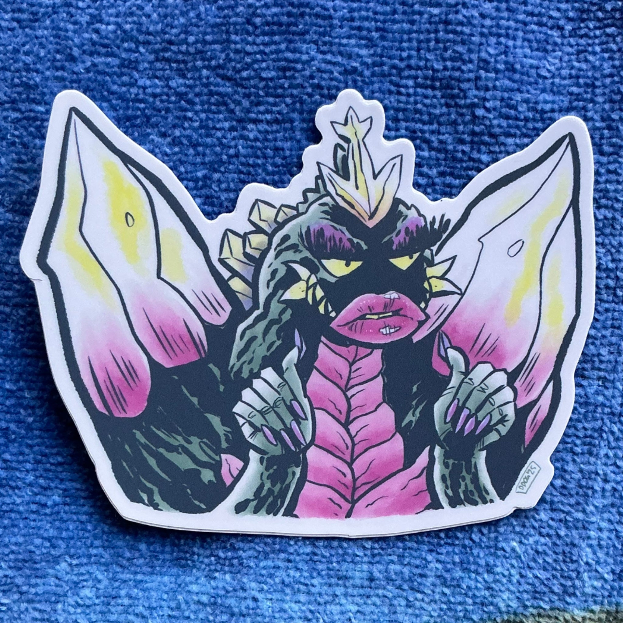 SpaceGodzilla Spice Sticker