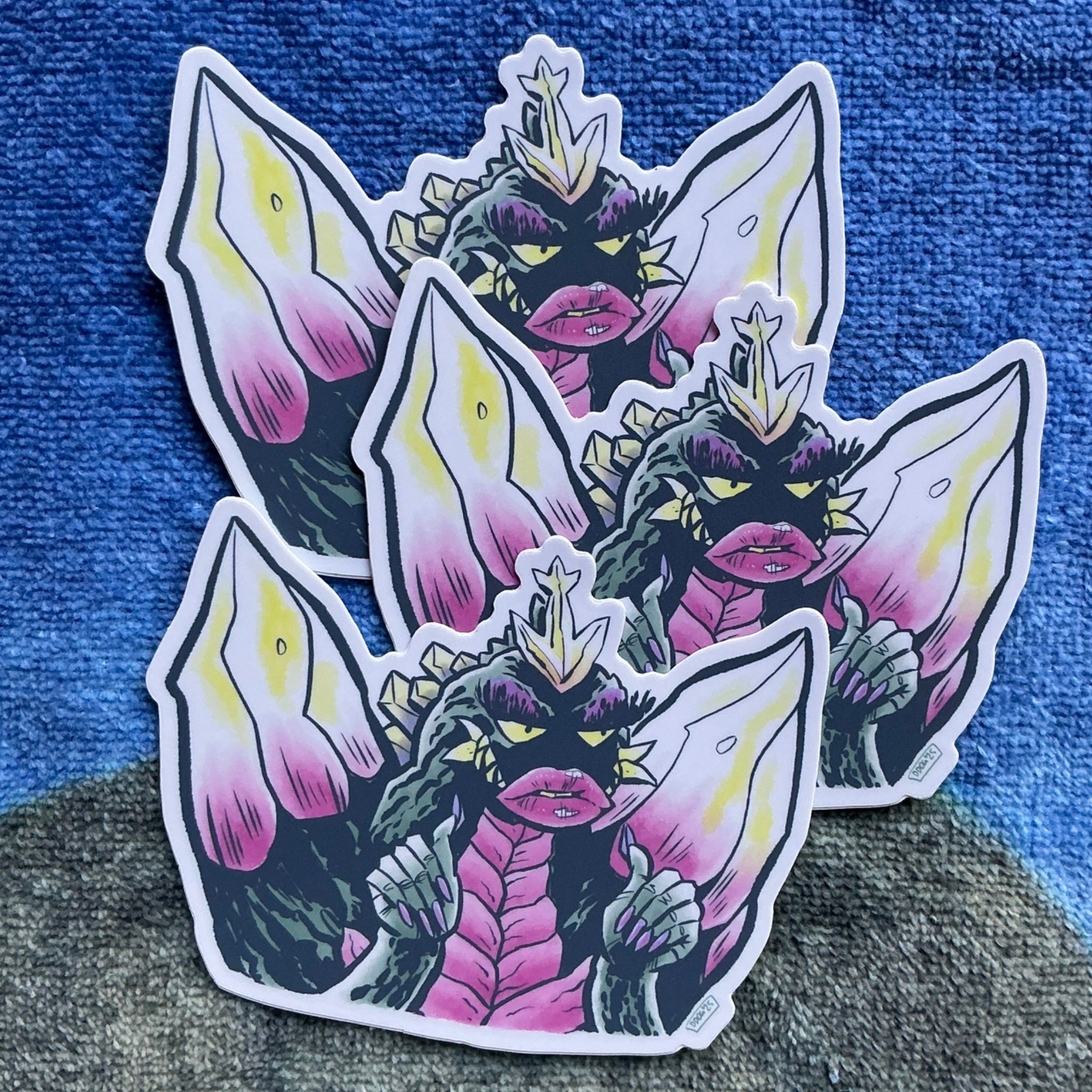 SpaceGodzilla Spice Sticker