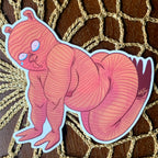 Squonk Cryptid Sticker