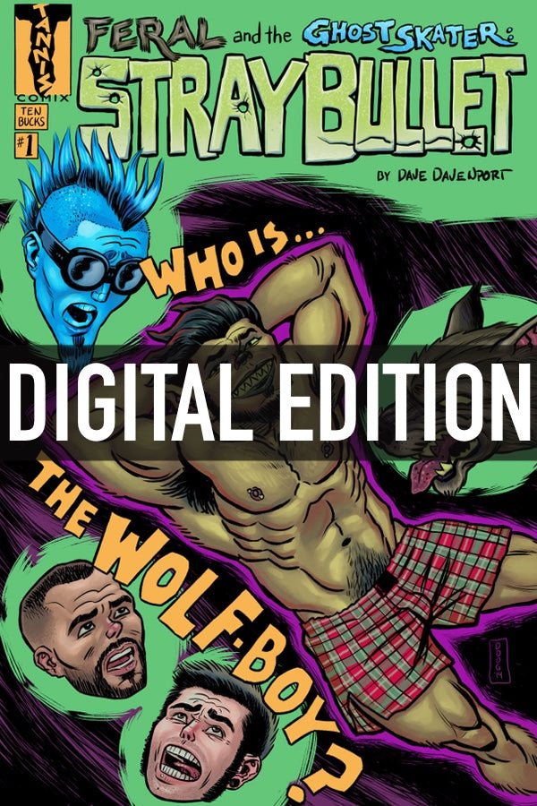 Feral and the Ghost Skater: Stray Bullet #1 (Digital Edition / PDF)