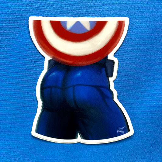 America's Ass Sticker