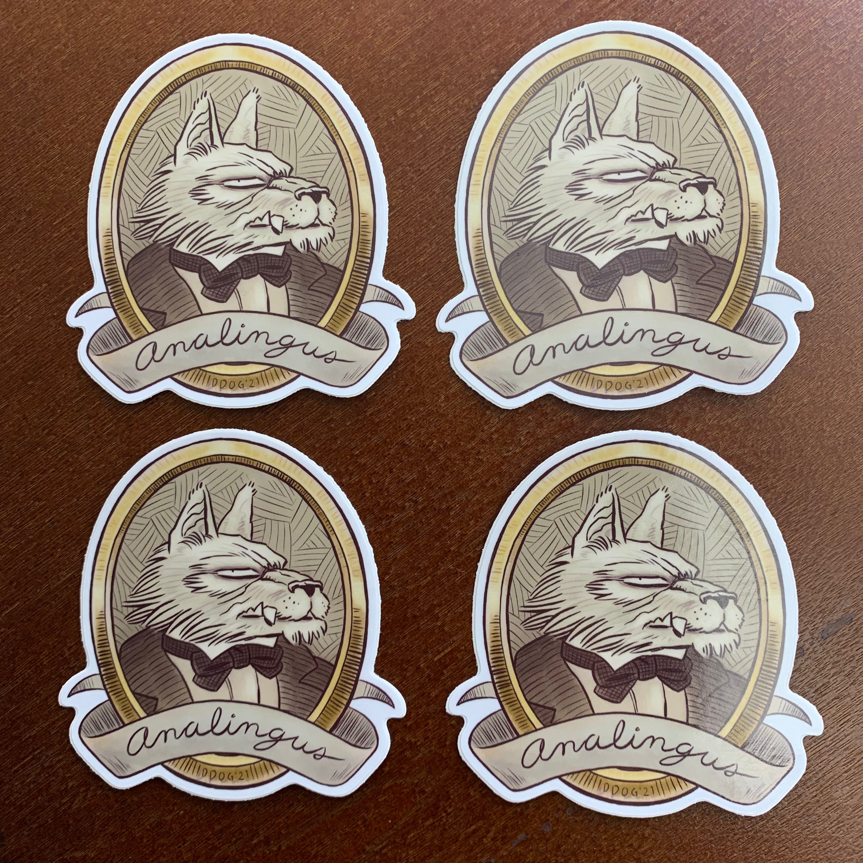 Analingus Sticker