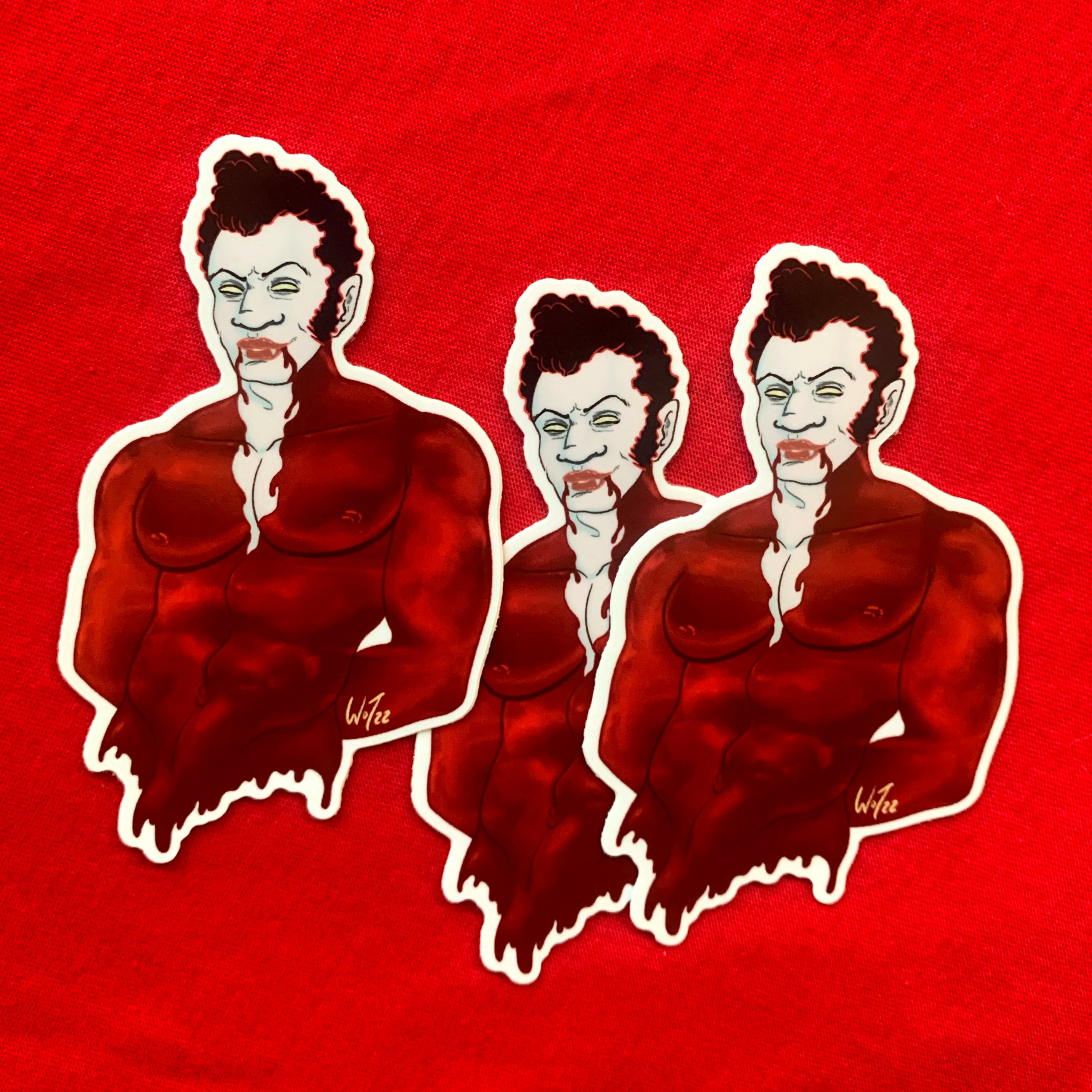 Blood Vamp Sticker