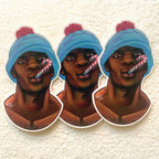 Candy Cane Sucka Sticker