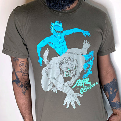 Feral and the Ghost Skater T-Shirt