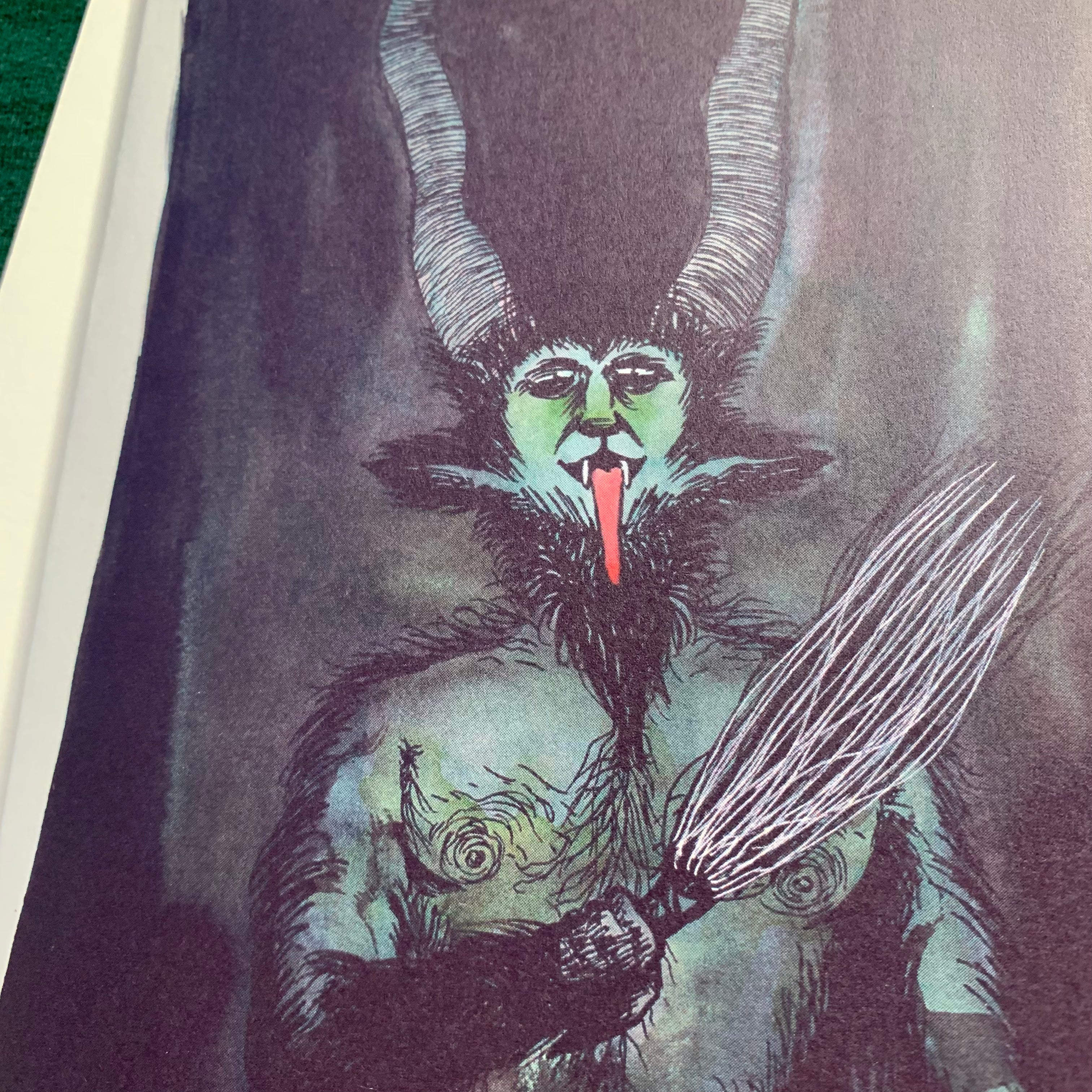 Krampus Greeting Card