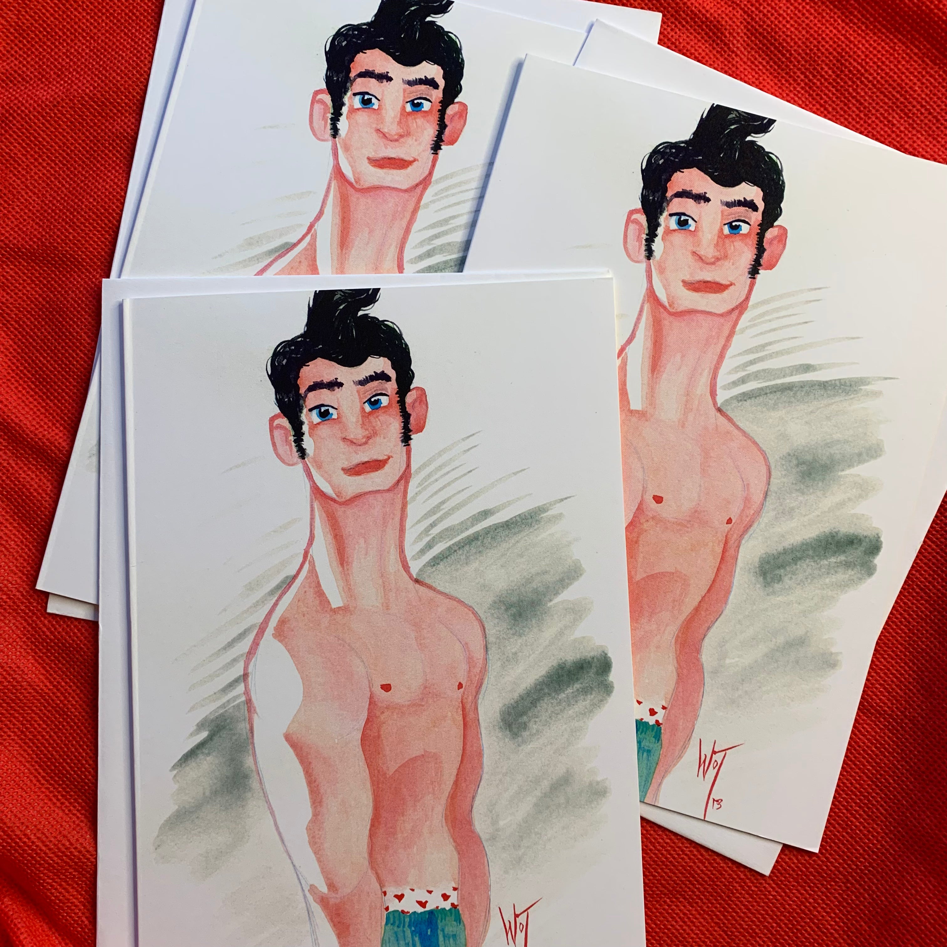Lover Boy Greeting Card