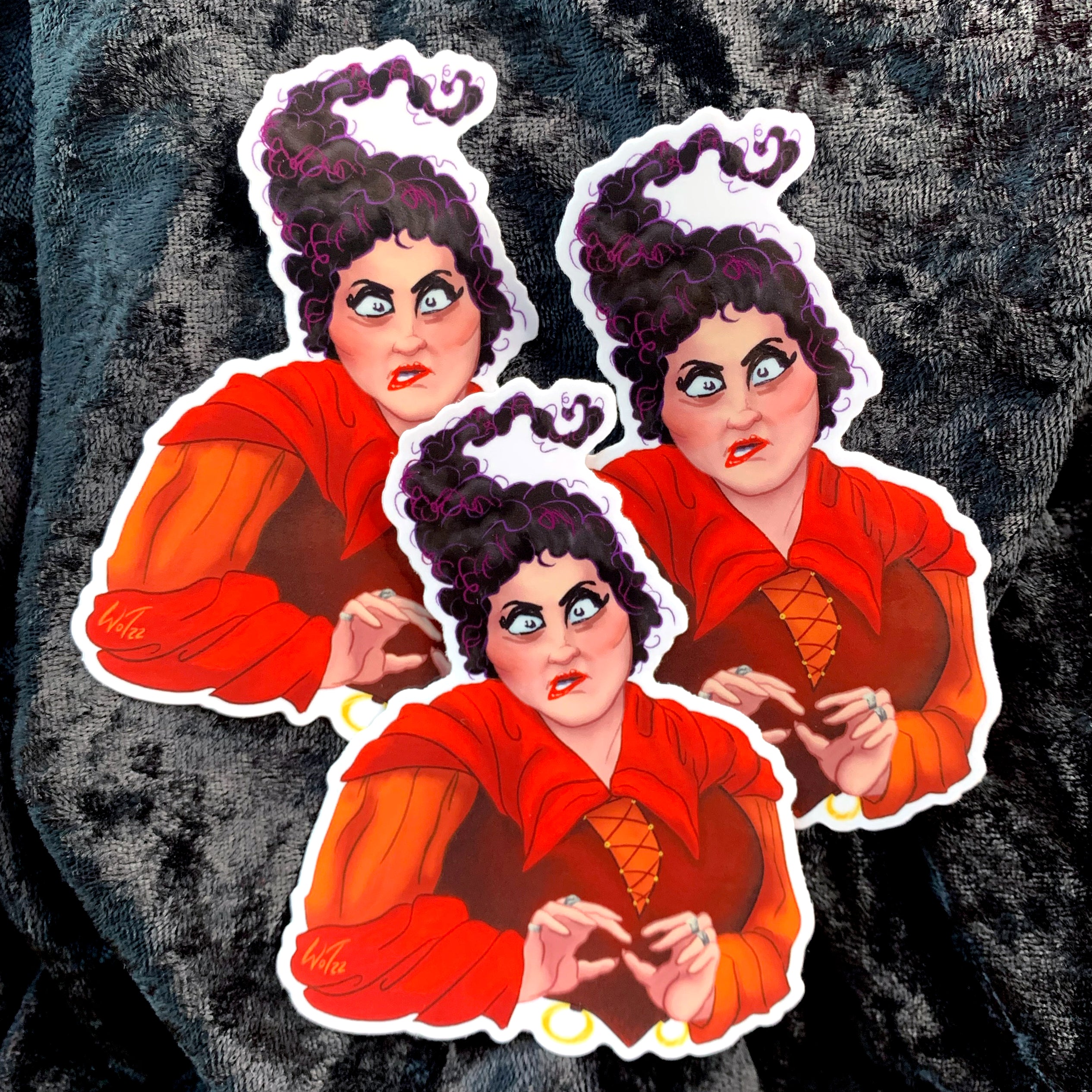 Mary Sanderson Screen Icon Sticker