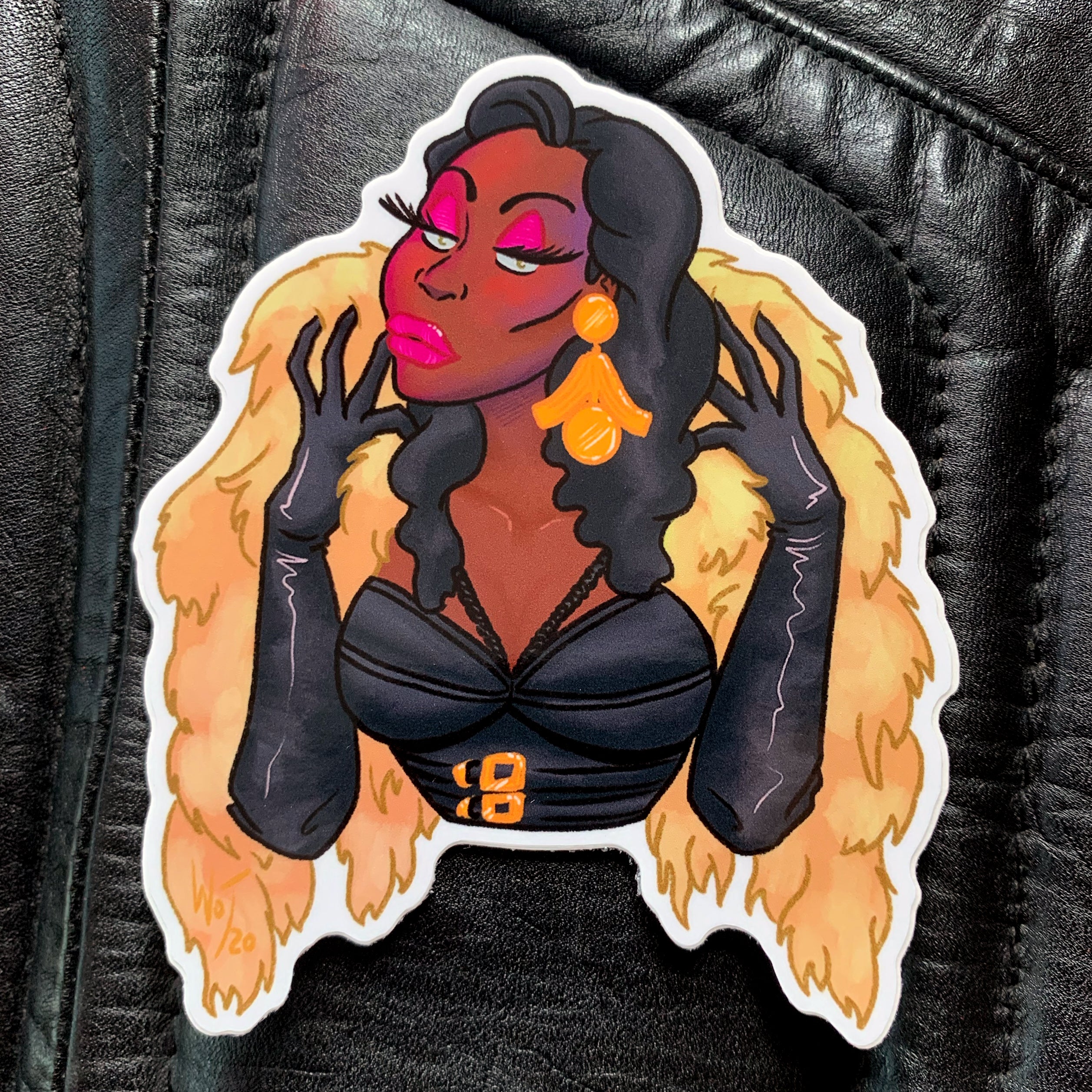 Mistress Elektra Screen Icon Sticker