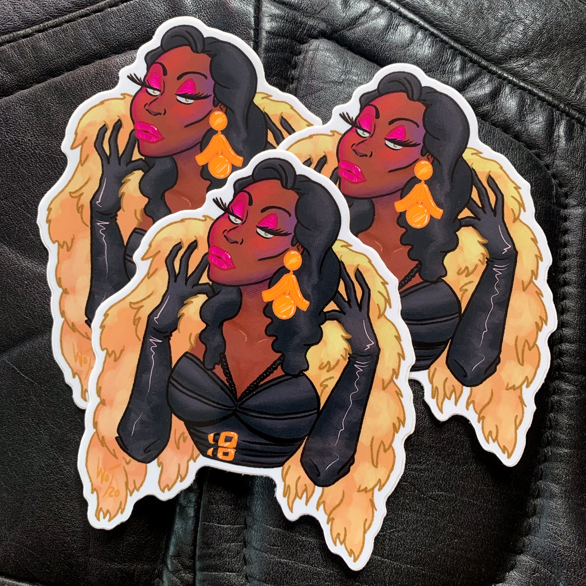 Mistress Elektra Screen Icon Sticker