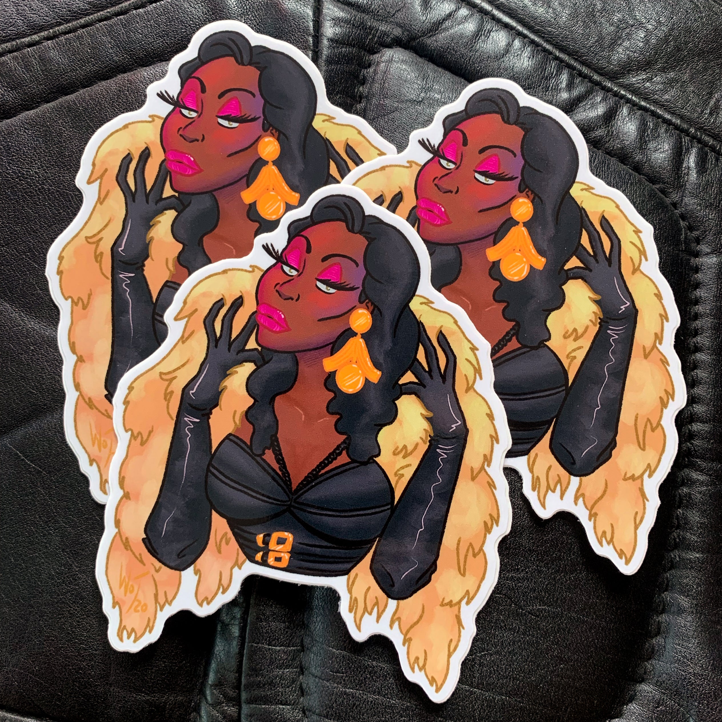 Mistress Elektra Screen Icon Sticker