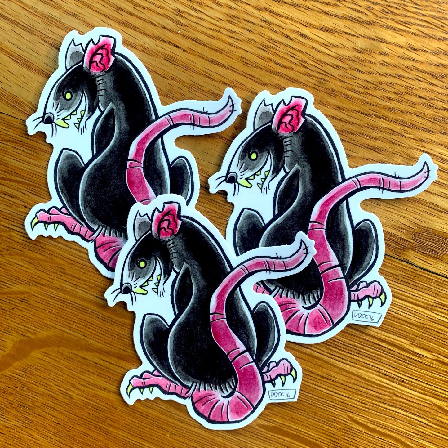 Ratty McRatface Sticker