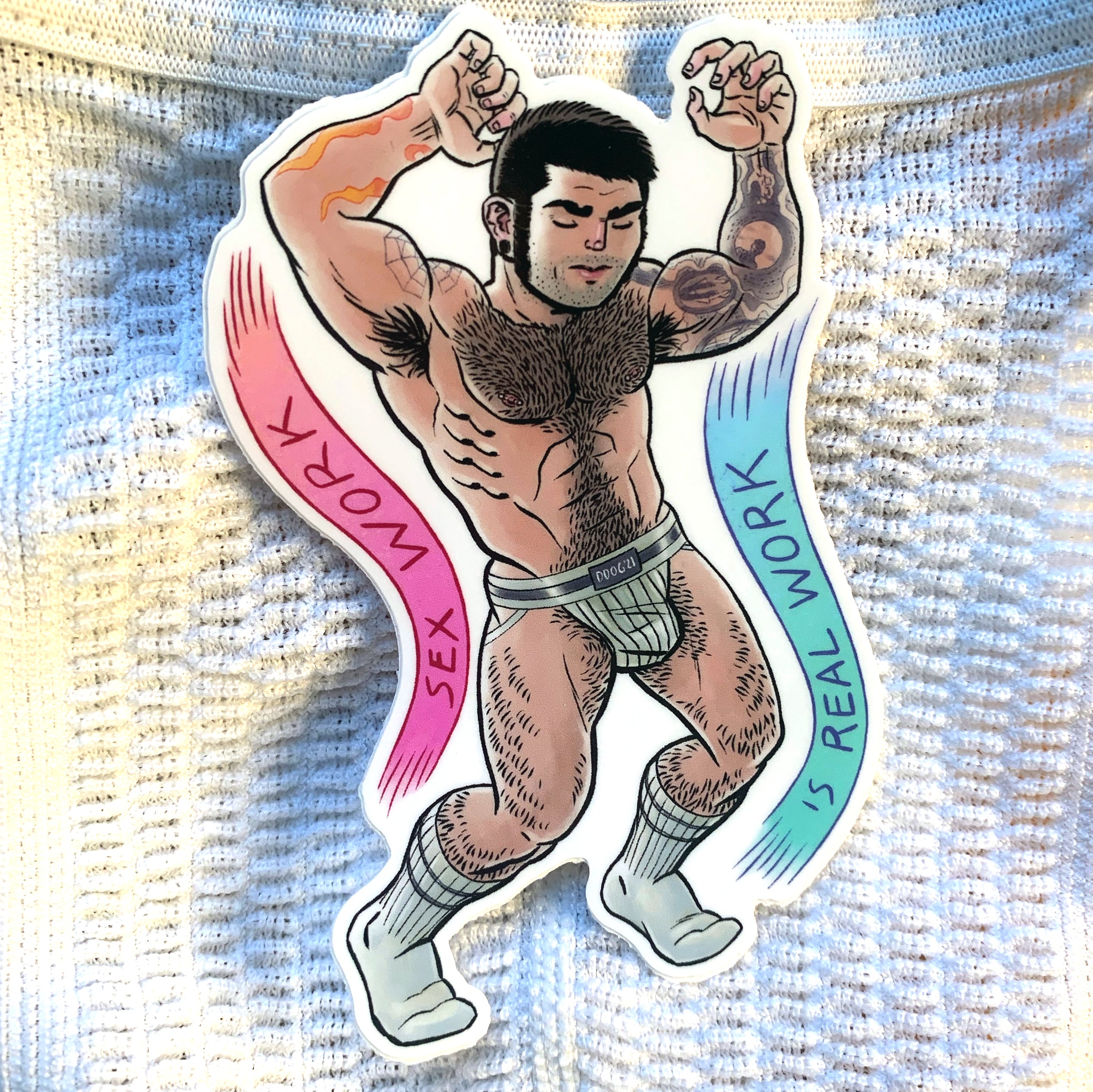 Sex Work Is Real Work Sticker