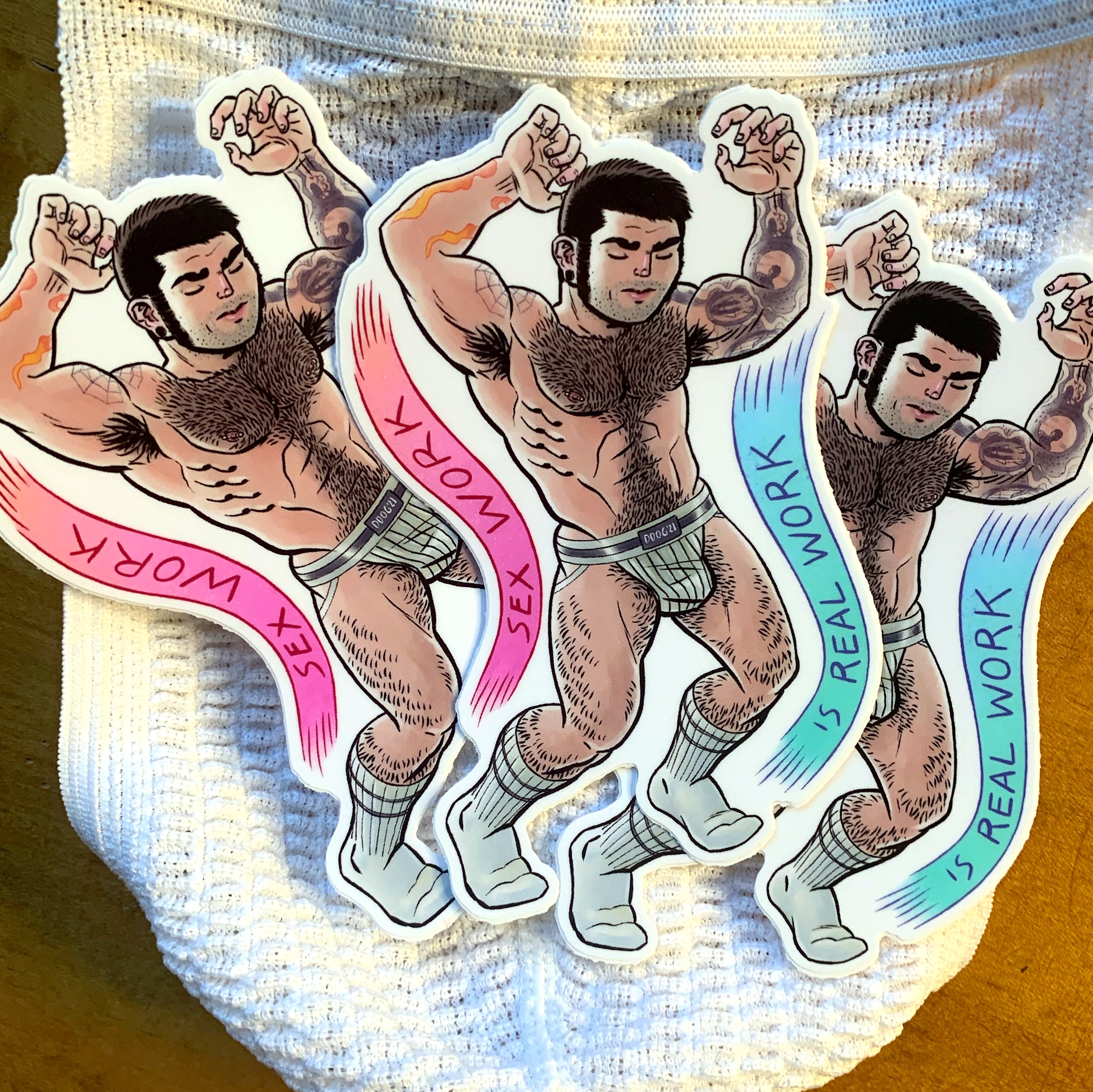 Sex Work Is Real Work Sticker