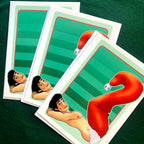 Stocking Stuffer Greeting Card