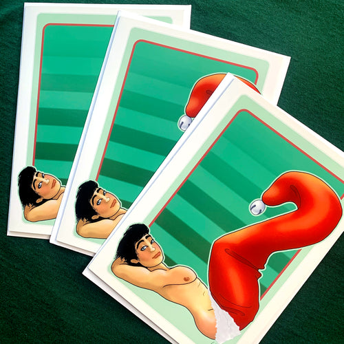 Stocking Stuffer Greeting Card