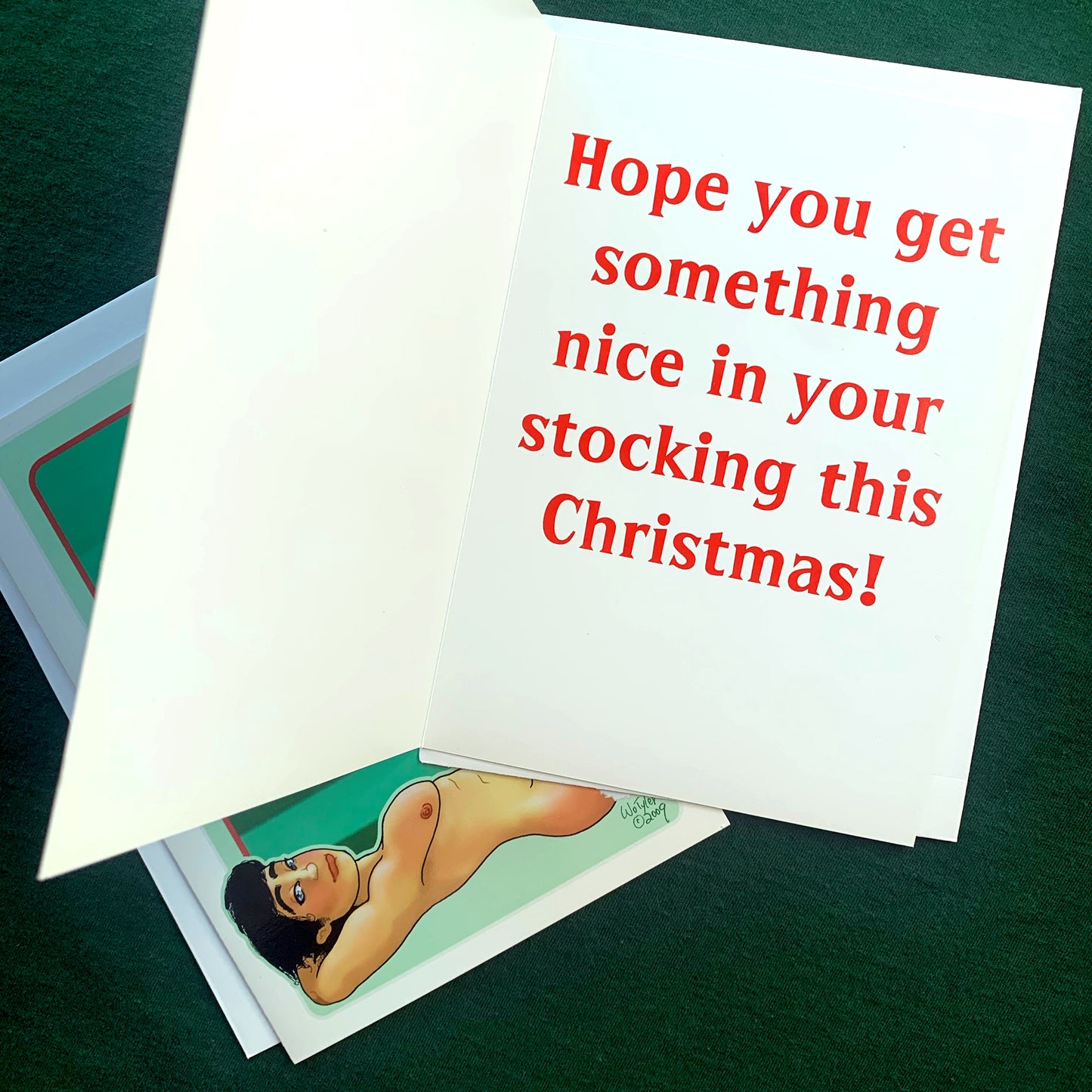 Stocking Stuffer Greeting Card