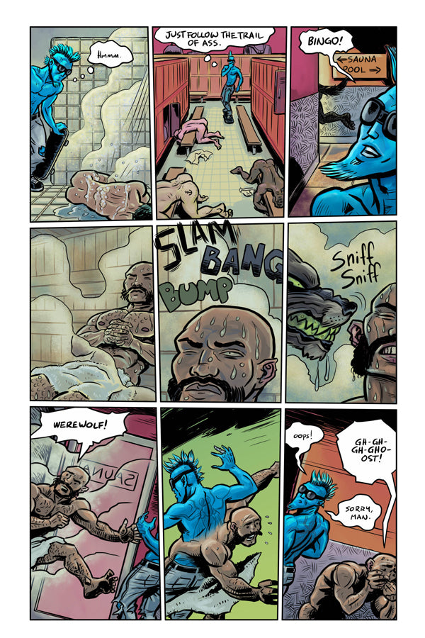 Feral and the Ghost Skater: Stray Bullet #1
