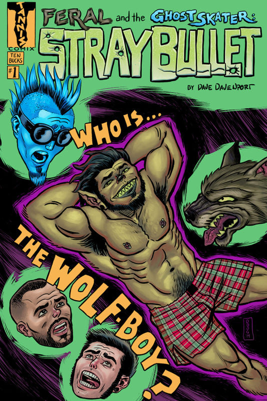 Feral and the Ghost Skater: Stray Bullet #1