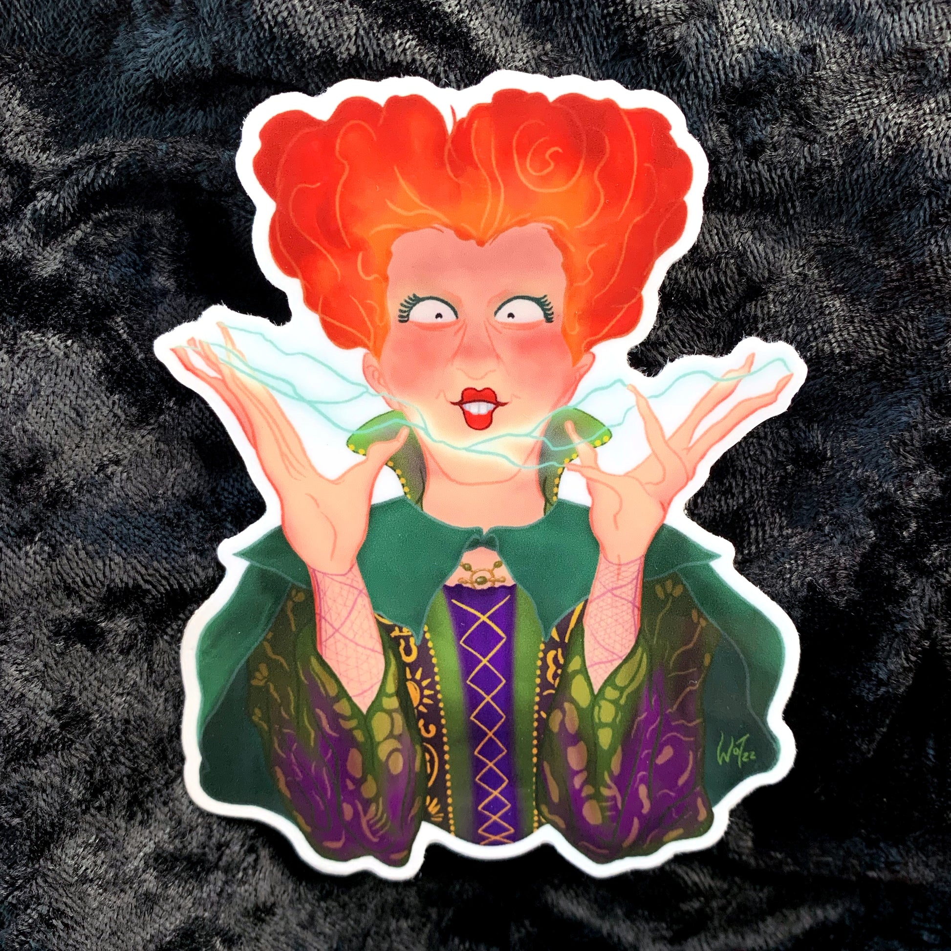 Winifred Sanderson Screen Icon Sticker Tannis Comix winifred-sanderson-screen-icon-sticker-tannis-comix
